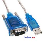 Adaptor USB la Serial RS 232 (LTK-RS232) - www.lutek.ro